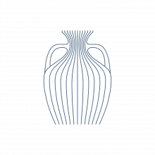 Portland vase line illustration 