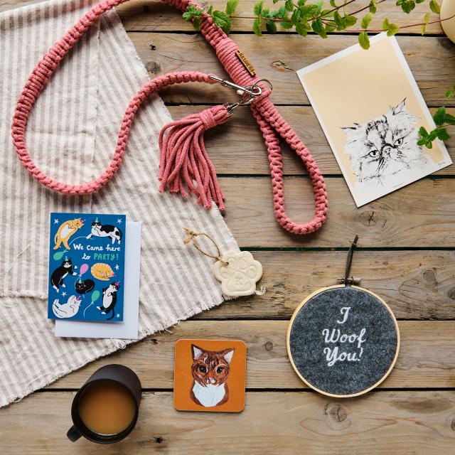 Pet accessories and pet themed gifts