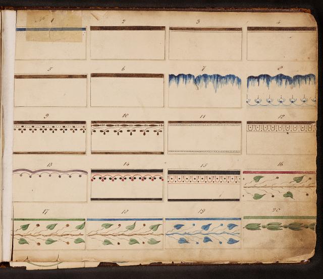 Image of a page from the pattern book