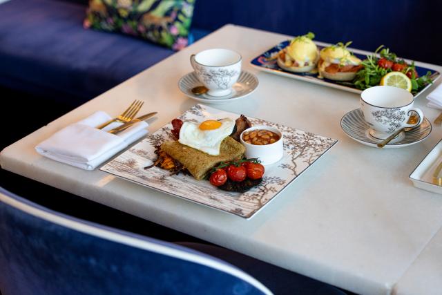 Breakfast in the Wedgwood Tea Room
