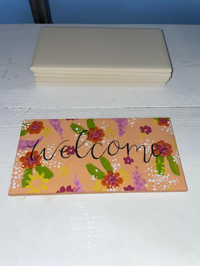 Welcome Plaque