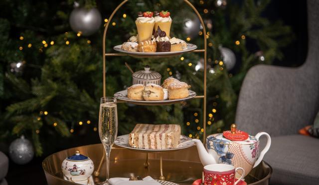 Christmas afternoon tea festive