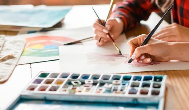 Watercolour painting workshop