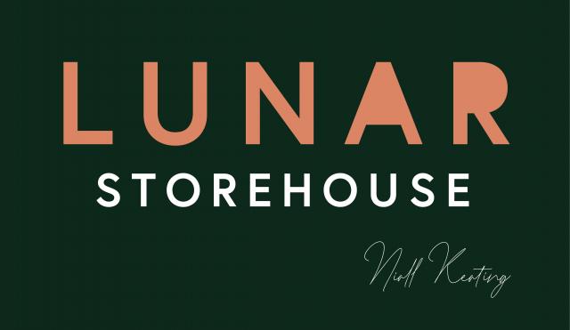 Lunar Storehouse by Niall Keating logo with signature