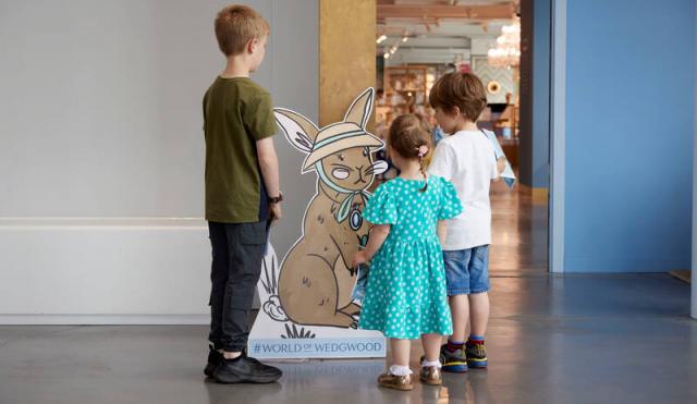 Kids with Lady Eliza Character