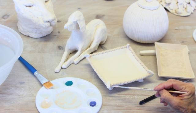 Hand Building Ceramic Pieces