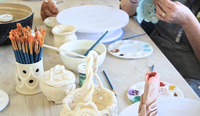 Hand Building Ceramic Pieces