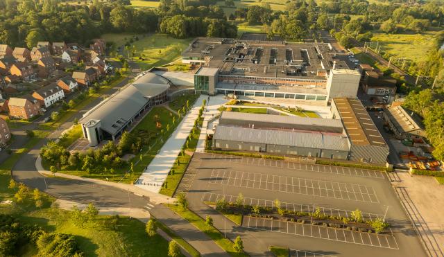 Aerial View of World of Wedgwood site