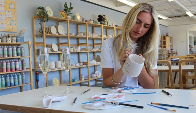 Adult Pottery Painting 